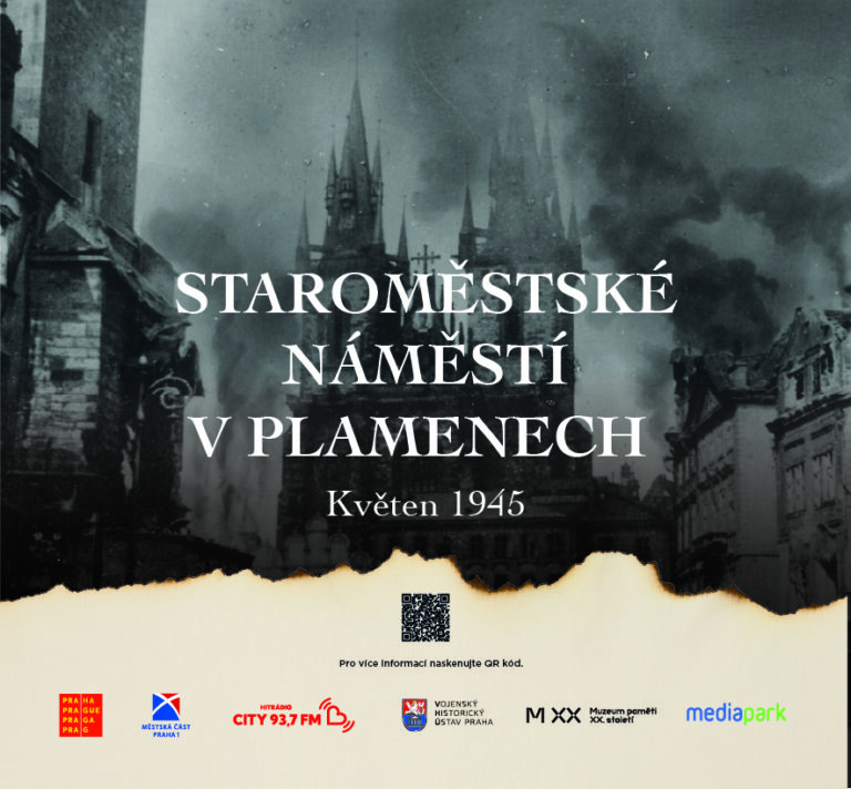 Staroměstské náměstí v plamenech